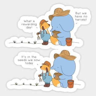 Harvest Sticker